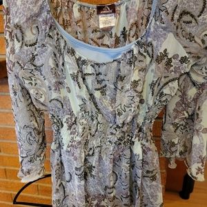 Jordache XL light weight top with cami